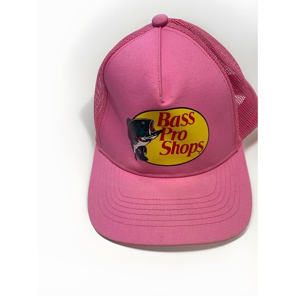 Bass Pro Shop SnapBack Hat Pink Cap Ball Cap